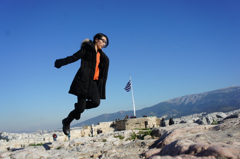 Levitation at the Acropolis